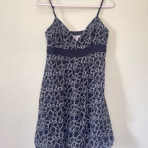 Vintage Y2K Millennial Bubble Dress Tunic with Spaghetti Straps